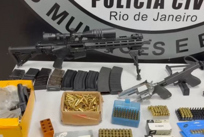 Polícia prende colecionador suspeito de desviar armas e munições para criminosos