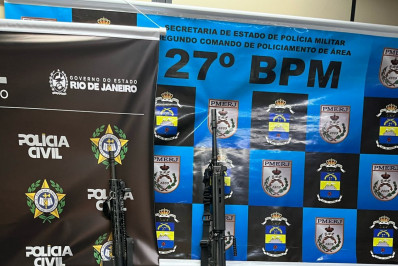 Arsenal de milícia da Zona Oeste é apreendido em operação