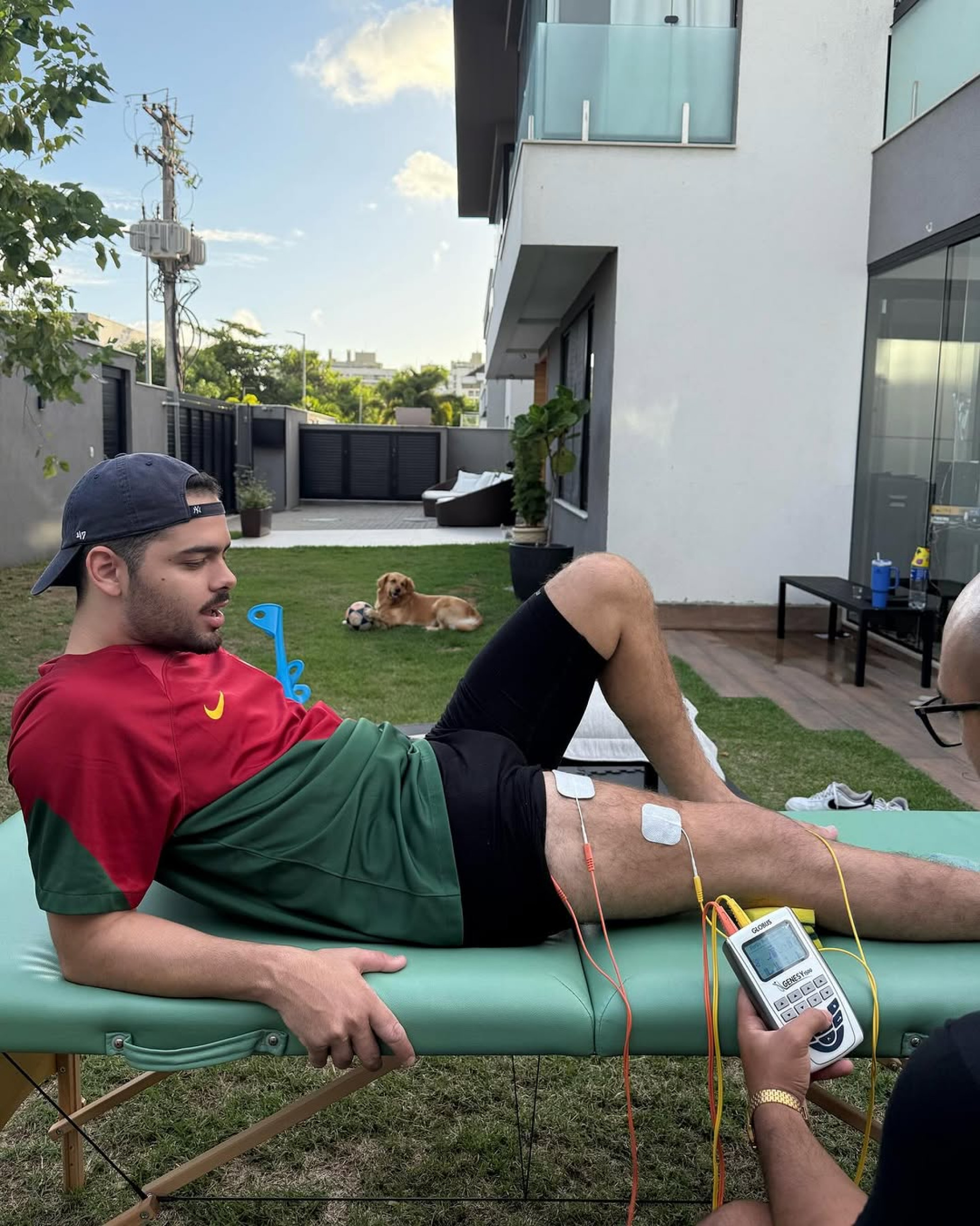 Pedro Sampaio anuncia volta aos palcos após cirurgia no joelho
 - Reprodução / Instagram 