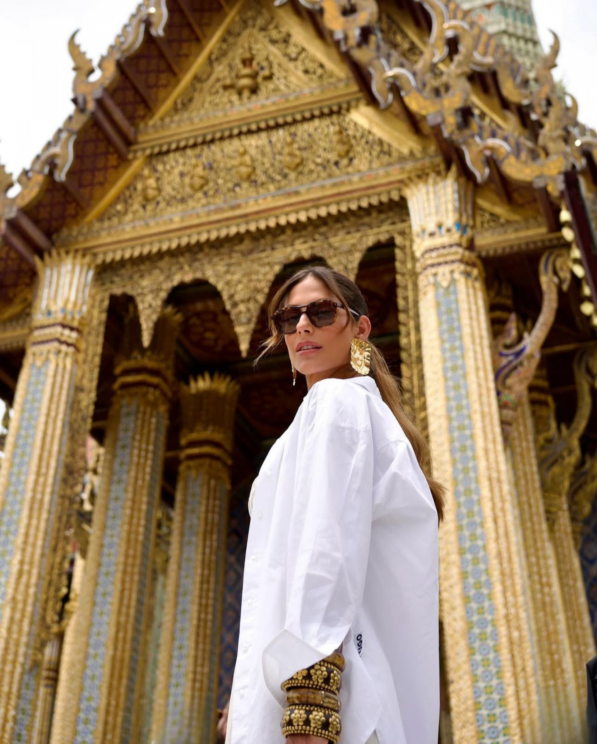 Mari Gonzalez exibe registros na Tail&acirc;ndia  - Reprodu&ccedil;&atilde;o Instagram