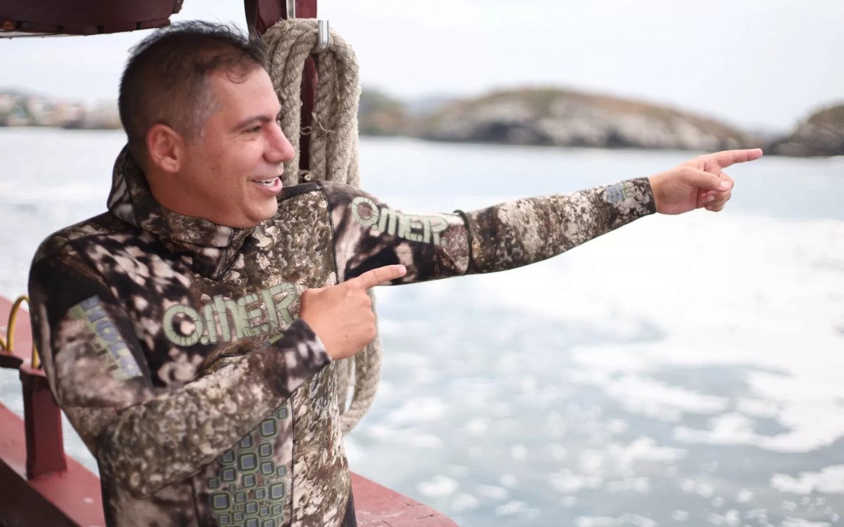 Prefeito Dr. Serginho durante expedição 