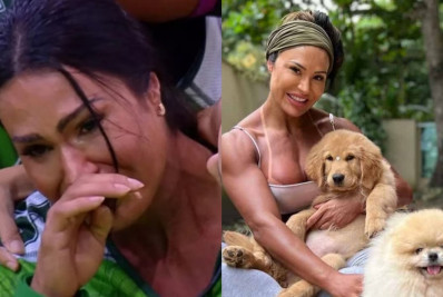 Gracyanne Barbosa lamenta perda de cachorros durante passagem por 'BBB 25'