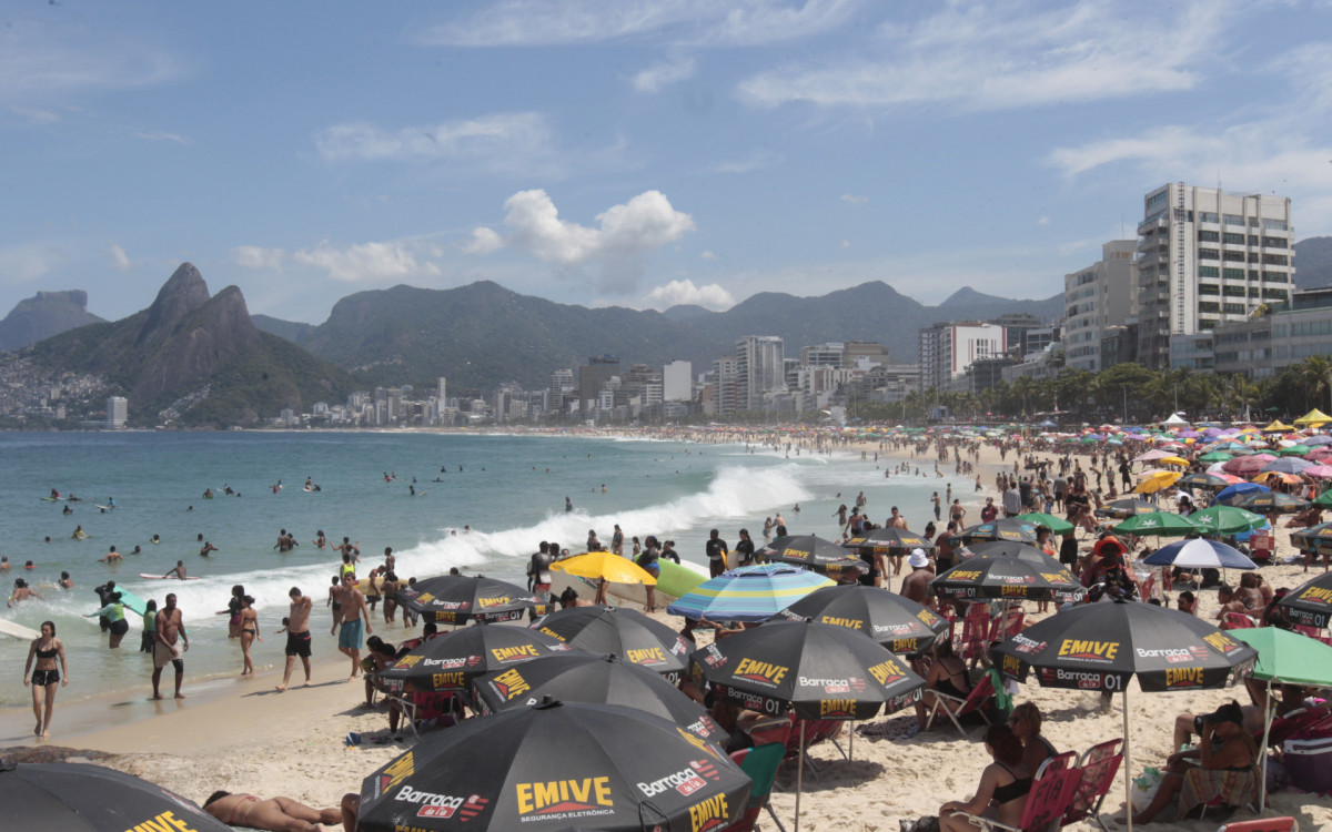 Praia do Arpoador, Zona Sul do Rio de Janeiro - Reginaldo Pimenta / Agencia O Dia