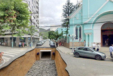 Escavações para a construção da Galeria de Drenagem de Águas Pluviais do Centro começam nesta segunda-feira