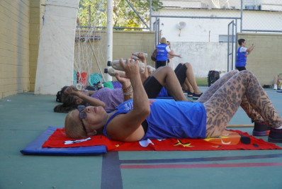 Projeto Esporte em Ação promove aulão de ginástica e graduação de Muay Thai 