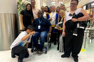 Ação especial é realizada para pessoas com Síndrome de Down no Pátio Alcântara