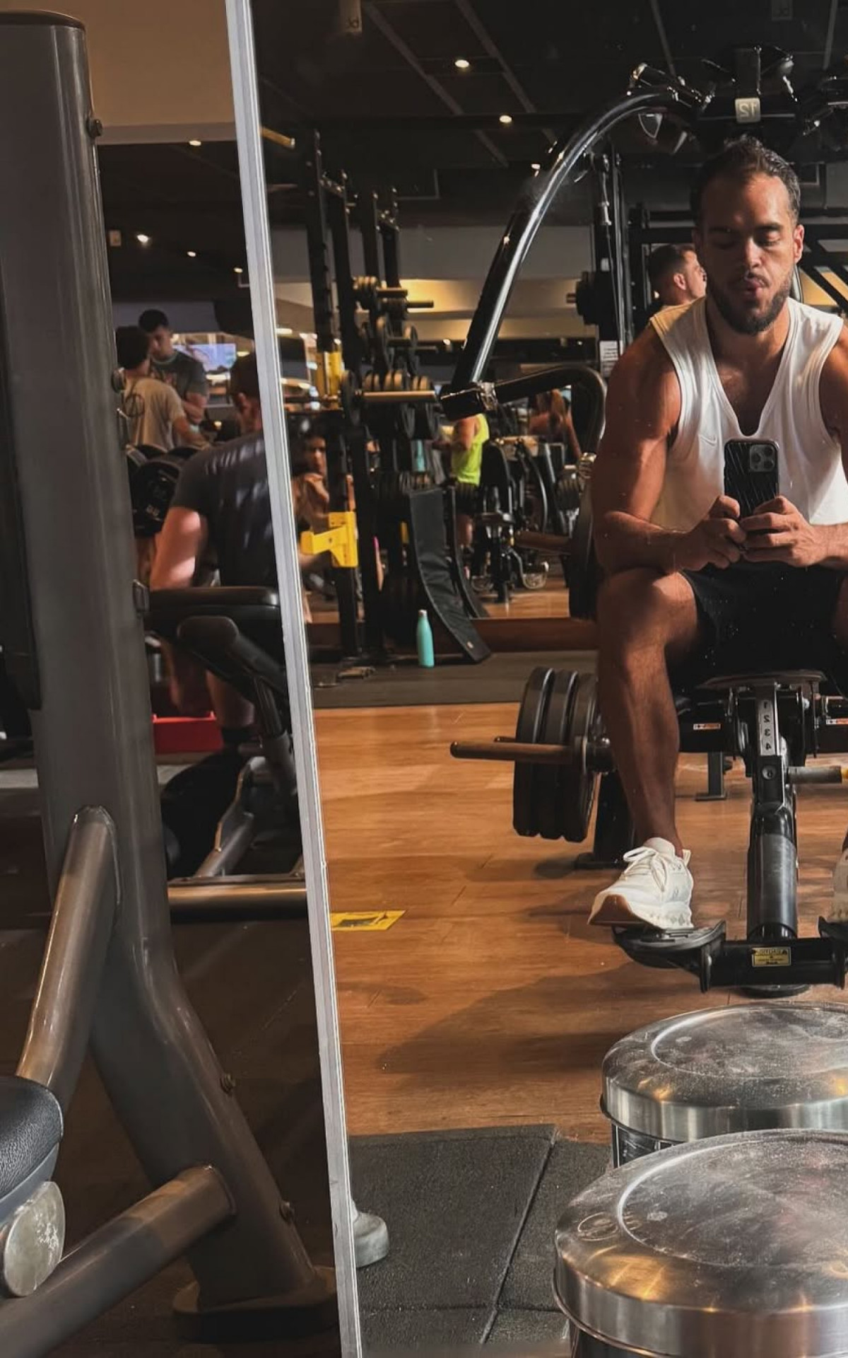 Francisco Gil mudou o corpo com reeducação alimentar e exercício - Reprodução/Instagram