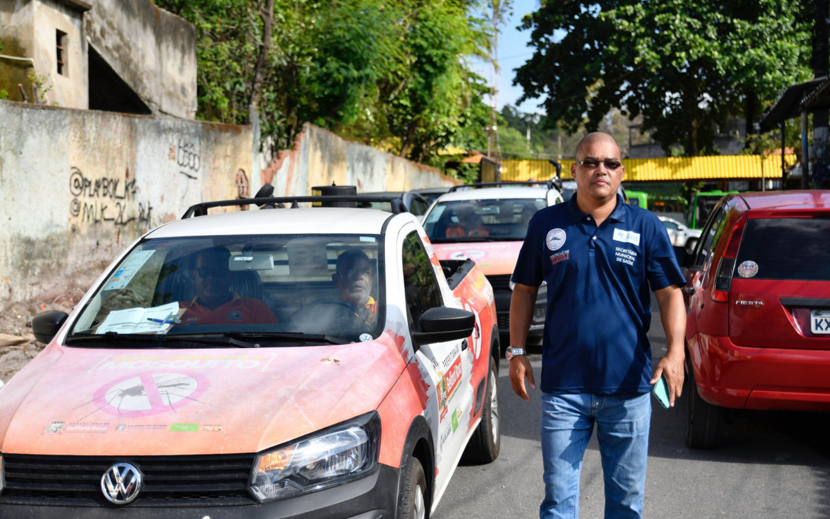 O coordenador Marcelo Guimarães destacou a importância do apoio da população