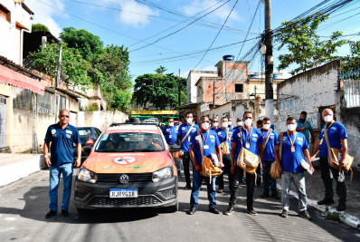 Coordenadoria de Zoonoses de Belford Roxo realiza ação de combate à dengue no Parque São José