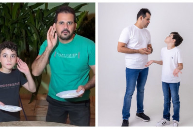 Davison Amancio revela segredo do sucesso no Instagram ao lado do filho