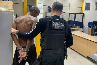 Guarda Civil de Nilópolis detém homem por furto de hidrômetro no Centro