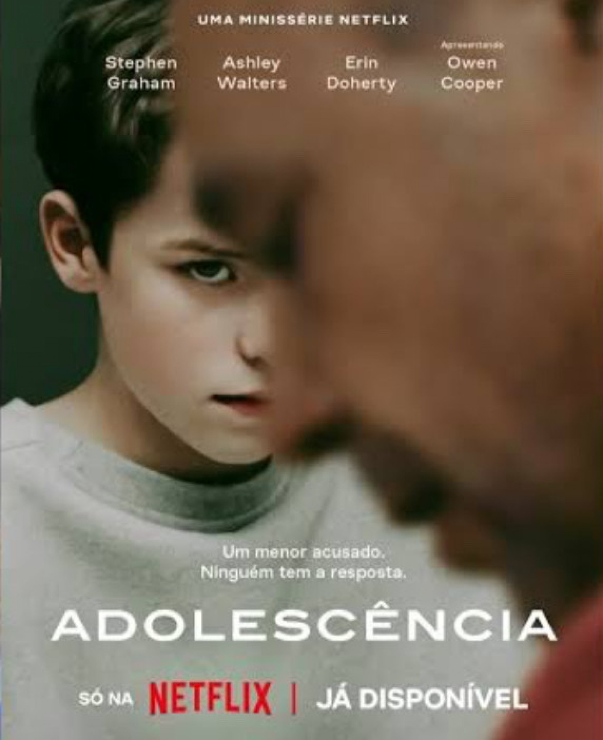 Minissérie 'Adolescência' é protagonizada pelo ator Owen Cooper - Divulgação