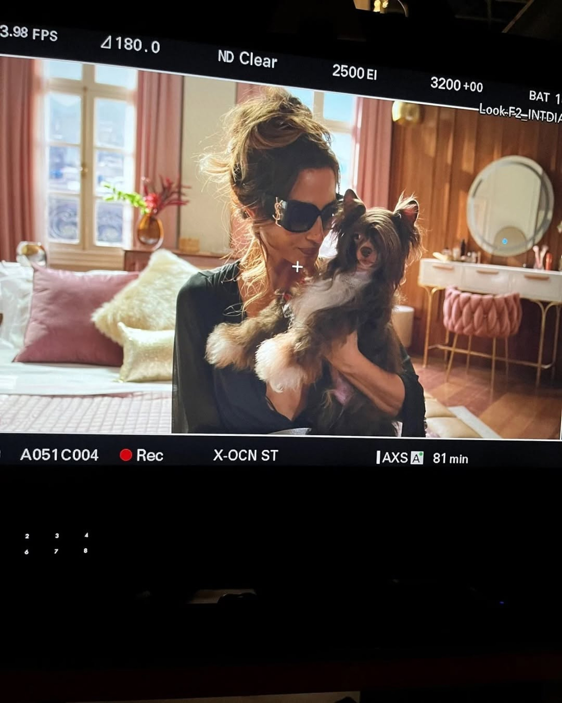 Camila Pitanga mostra registros nos bastidores da novela 'Beleza Fatal', da Max - Reprodução / Instagram