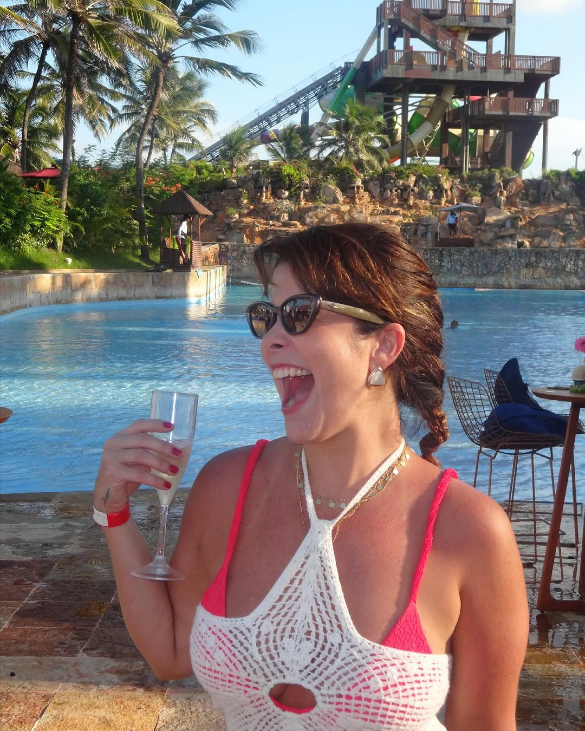 Samara Felippo se diverte em parque aquático no Ceará - Reprodução / Instagram