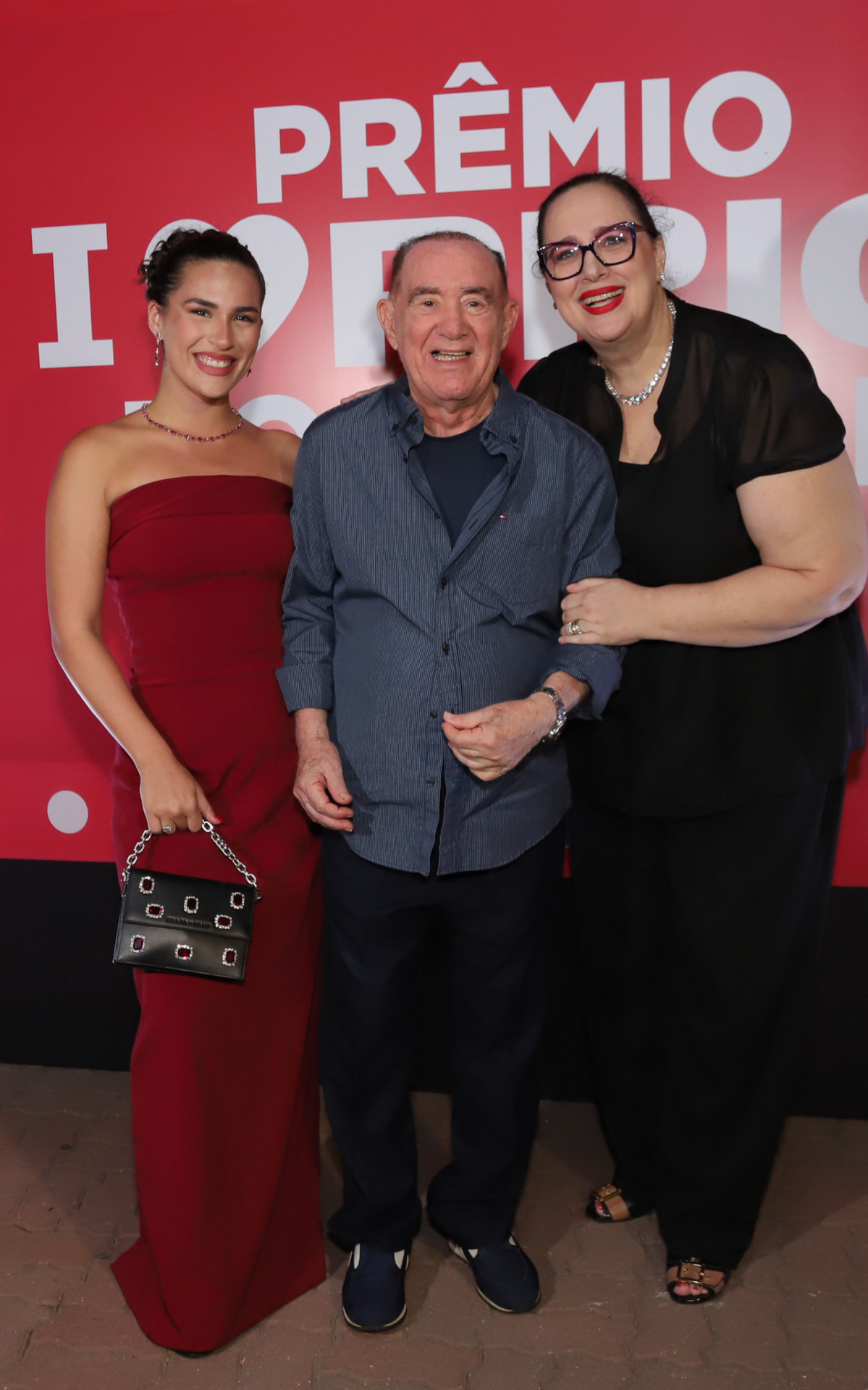 Lívian Aragão, Renato Aragão e Lílian Taranto