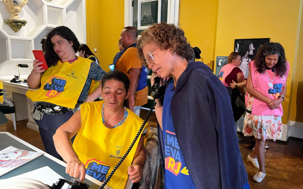 O grupo participou de uma visita guiada e vivenciou momentos de lazer