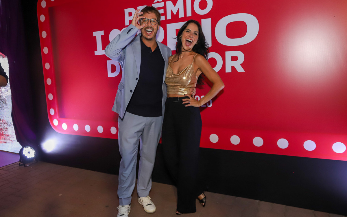 Fábio Porchat e Pricila Castello Branco