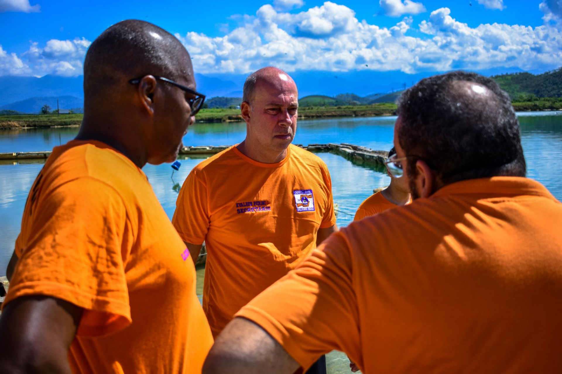 Secret&aacute;rio Evalder Perini enfatizou a import&acirc;ncia do treinamento - Erick Amaral / PMBR