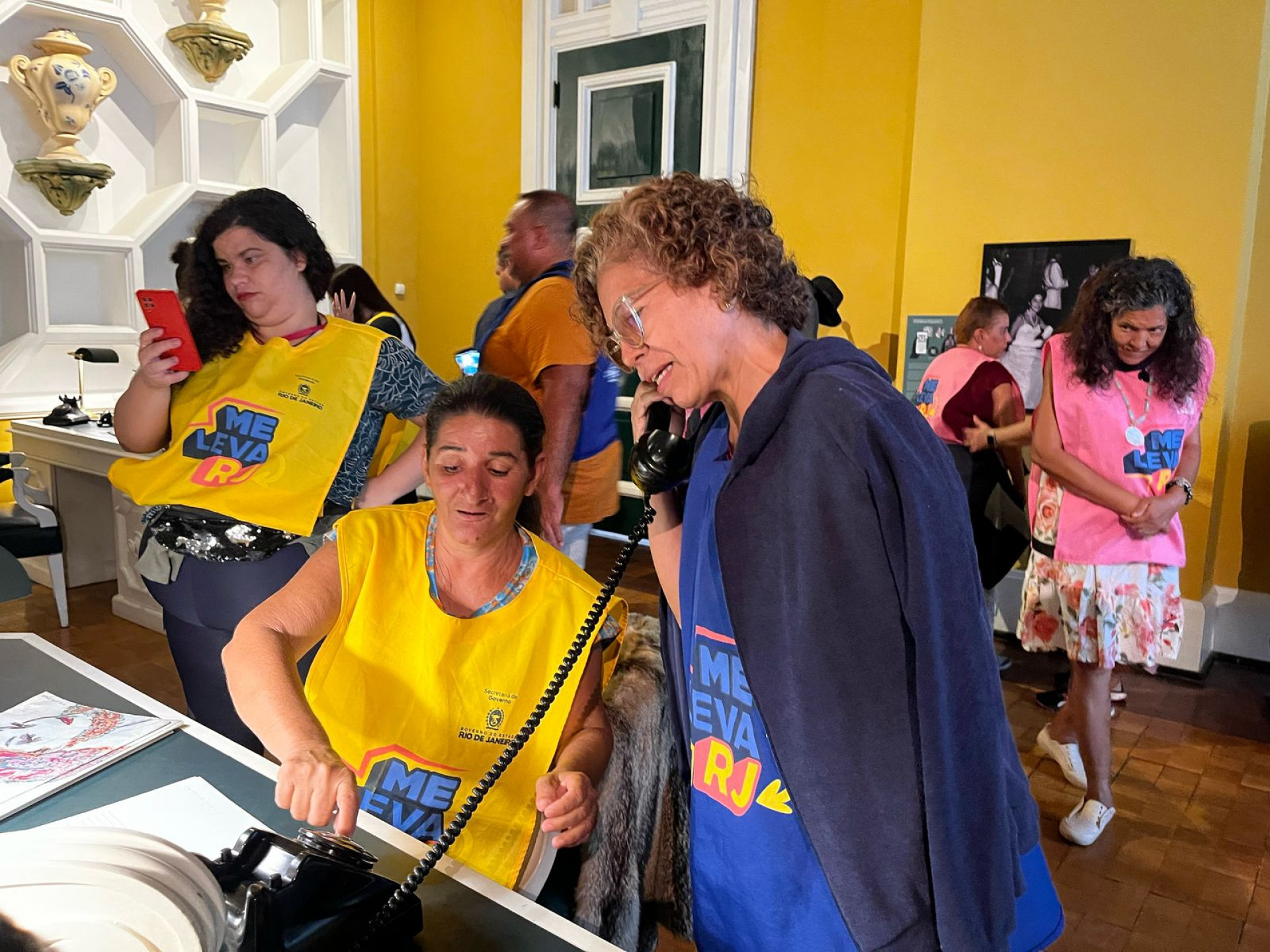 O grupo participou de uma visita guiada e vivenciou momentos de lazer - Sabryna Delfim