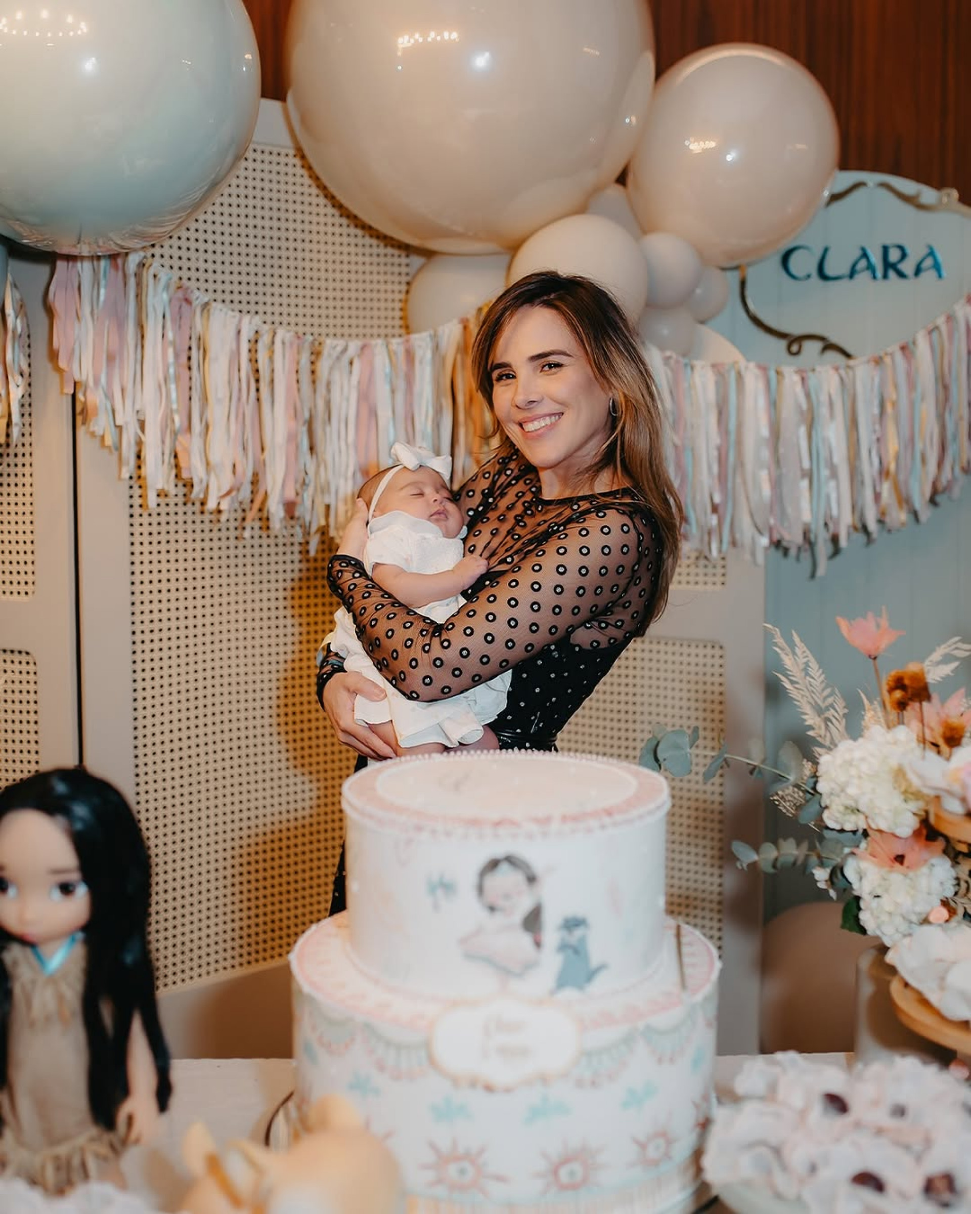 Wanessa Camargo celebra 'mesversário' da irmã caçula, Clara - Reprodução / Instagram 