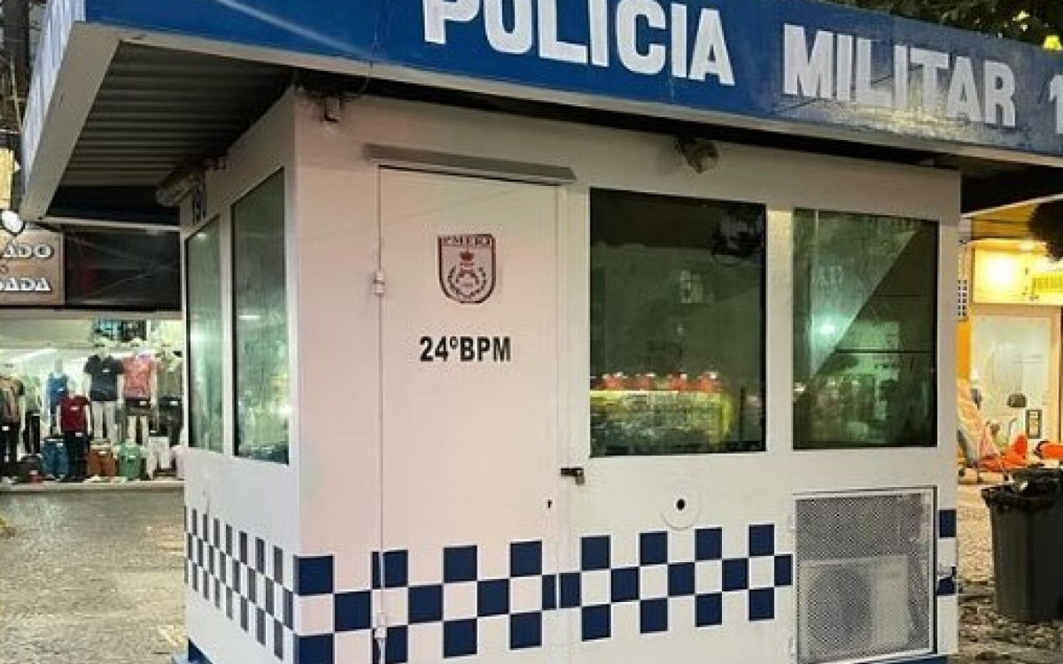 Cabines foram melhoradas pelo comandante do 24º BPM