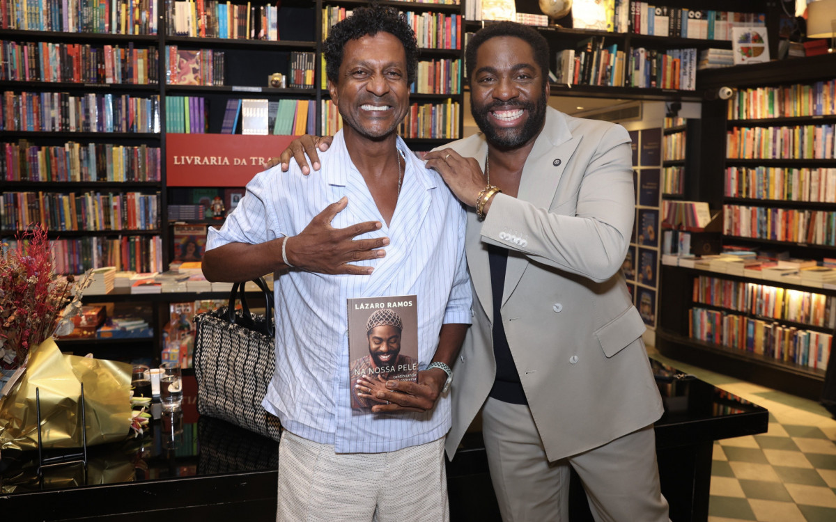  Luis Miranda e Lázaro Ramos