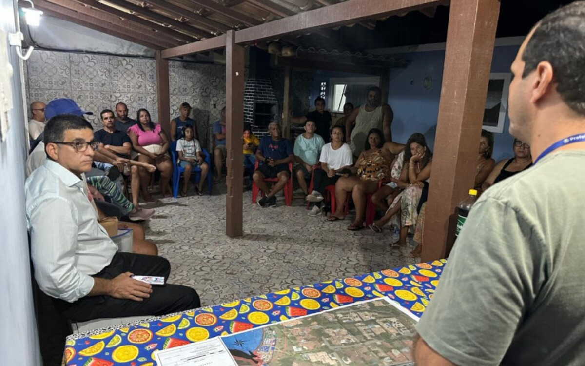 Reunião para explicar como funciona o processo