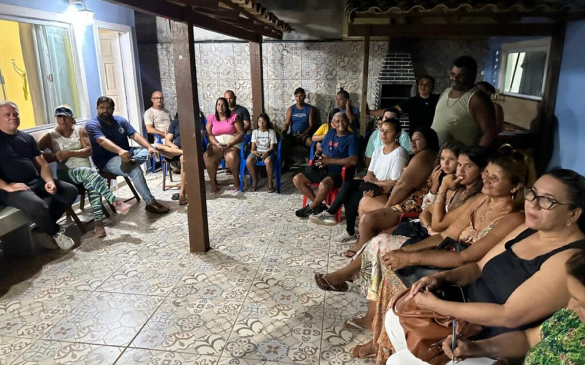 Reunião para explicar como funciona o processo