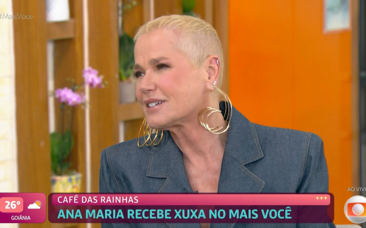 Xuxa Meneghel participa do 'Mais Você' - Reprodução/Globo