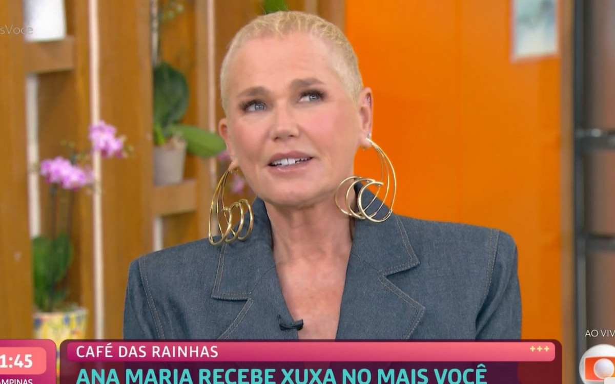 Xuxa Meneghel participa do 'Mais Você' - Reprodução/Globo