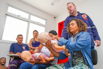 Profissionais da UPA Infantil de Éden recebem capacitação do SAMU