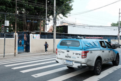Em meio a reforço no policiamento, Colégio Pedro II retoma atividades no Engenho Novo
