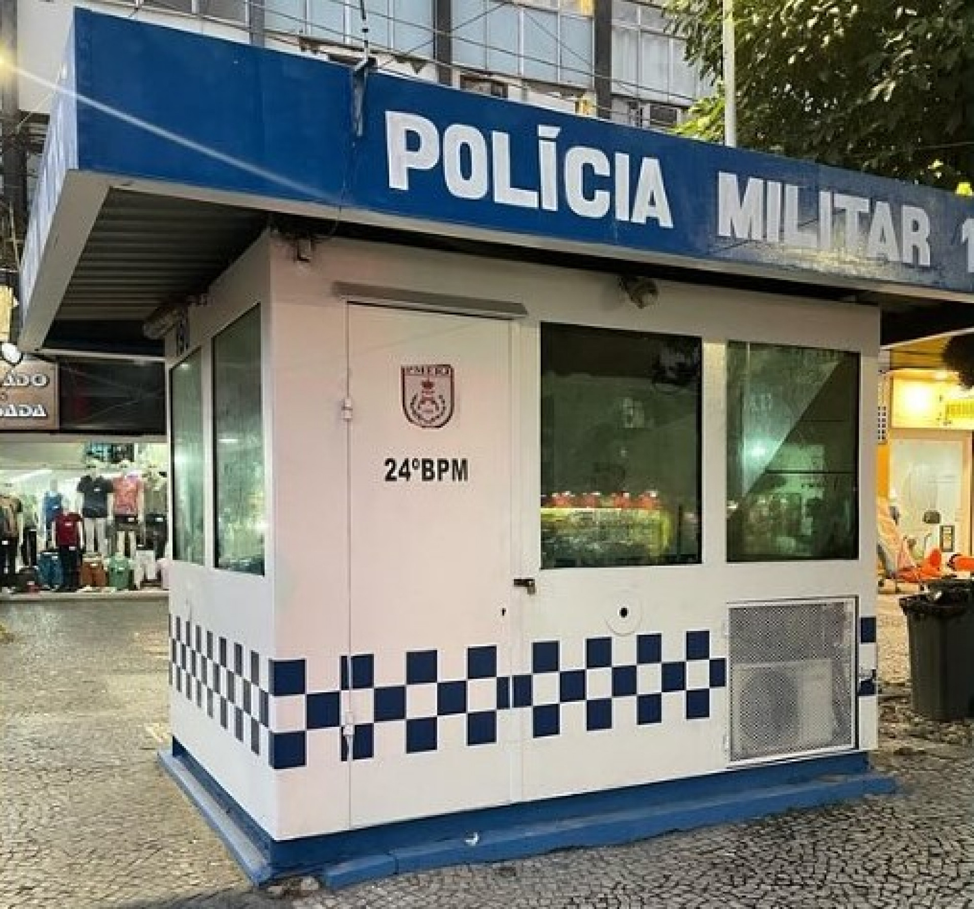 Cabines foram melhoradas pelo comandante do 24&ordm; BPM - Divulga&ccedil;&atilde;o / 24&ordm; BPM