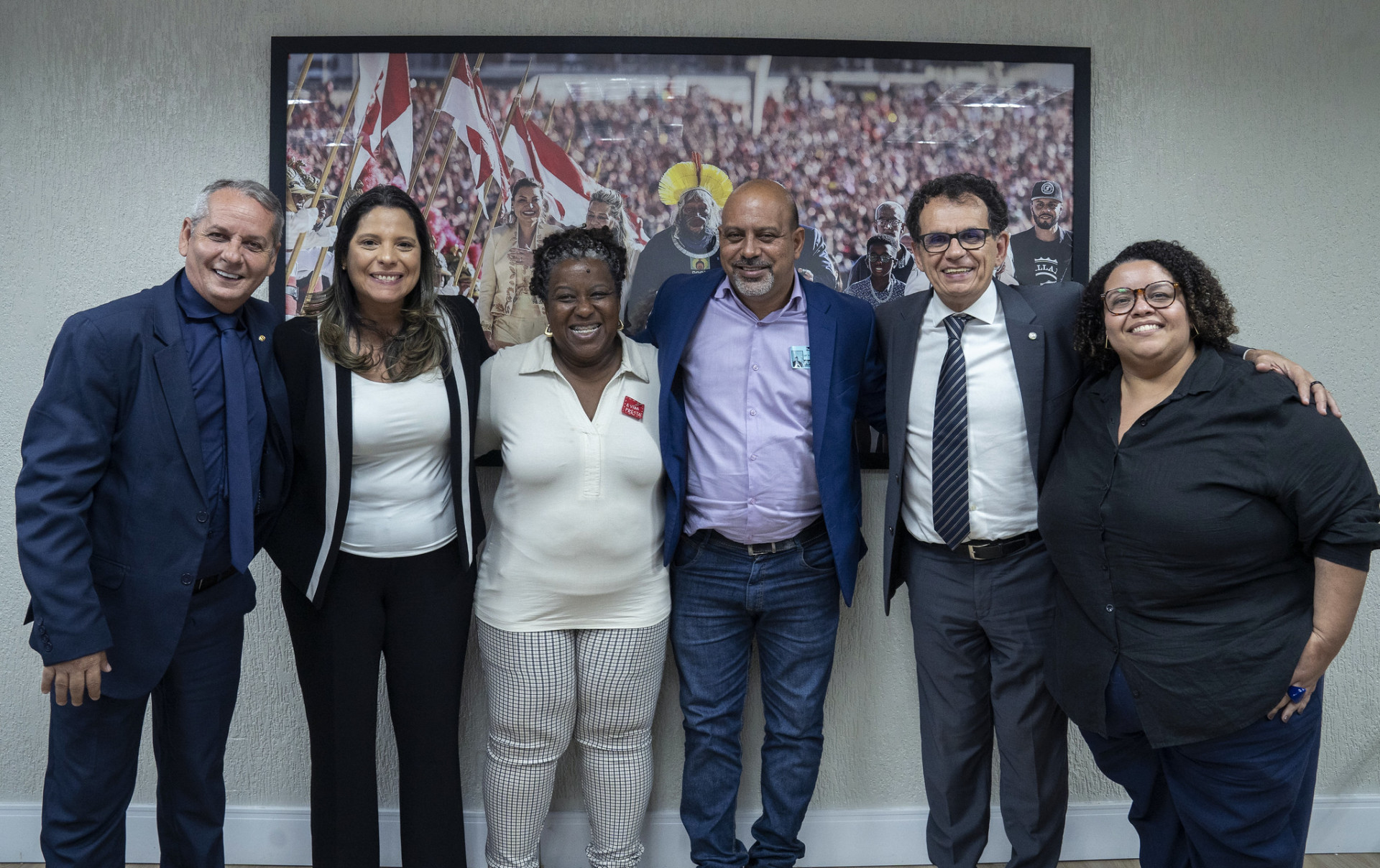 A prefeita Fernanda Ontiveros, que foi eleita vice-presidente do setor de sa&uacute;de da Associa&ccedil;&atilde;o Brasileira dos  Munic&iacute;pios, se reuniu com parlamentares e ministros - Daniela Pinheiro /MDHC