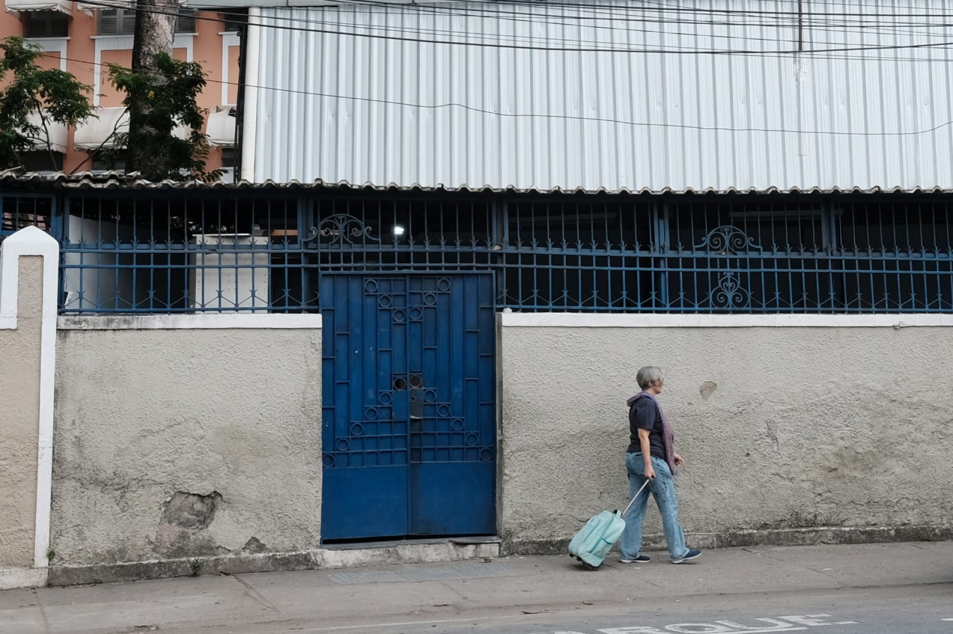 Colégio Pedro II, na Rua Barão do Bom Retiro, funcionou para aplicação de provas de 2ª chamada - Pedro Teixeira / Agência O Dia