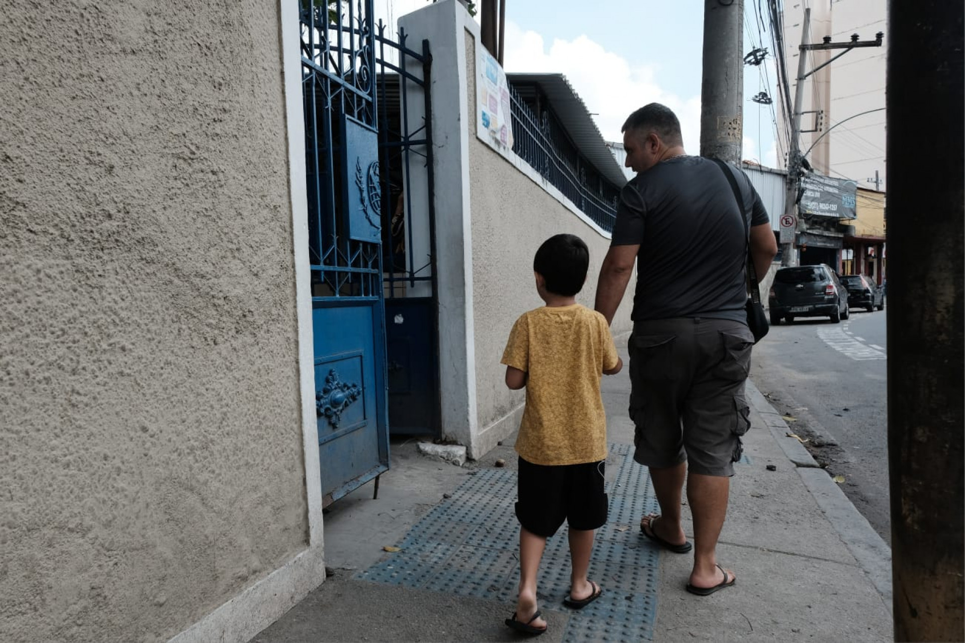 Colégio Pedro II, na Rua Barão do Bom Retiro, funcionou para aplicação de provas de 2ª chamada - Pedro Teixeira / Agência O Dia