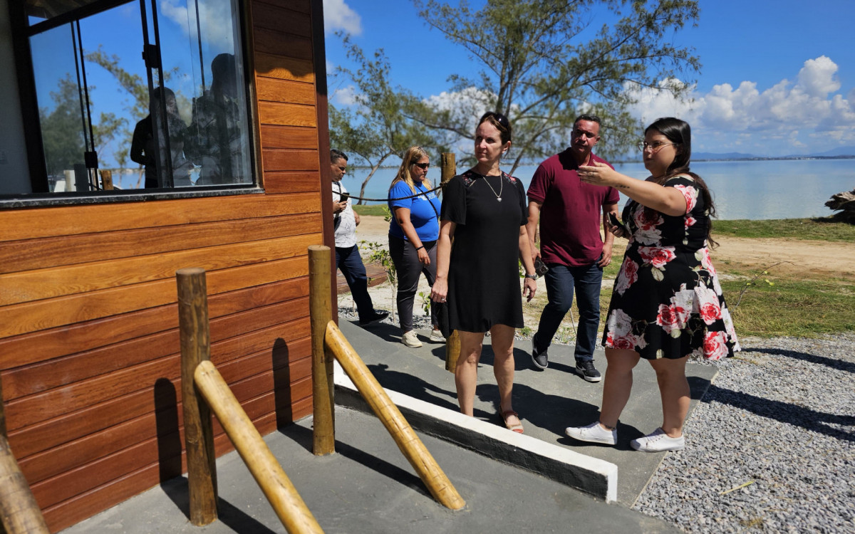 Avaliando o andamento da certificação na praia lagunar do Caiçara