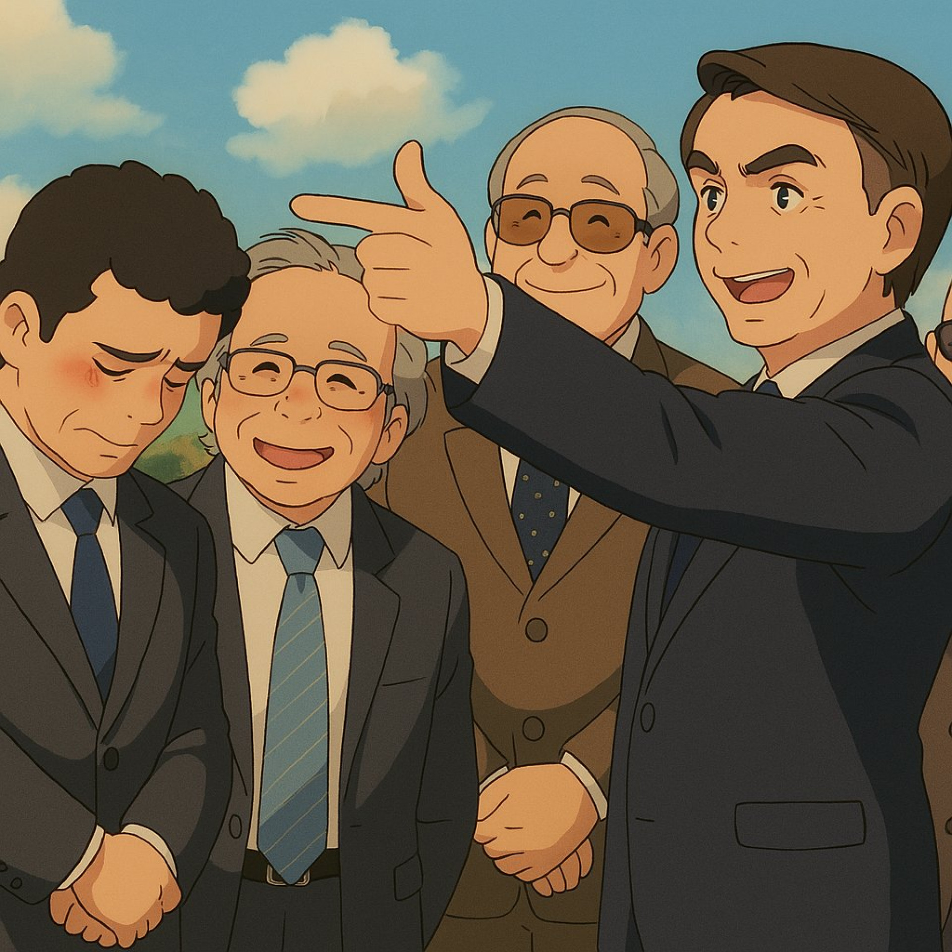 Internautas usaram nova ferramenta do ChatGPT para recriar imagens no estilo do Studio Ghibli - Reprodução / X