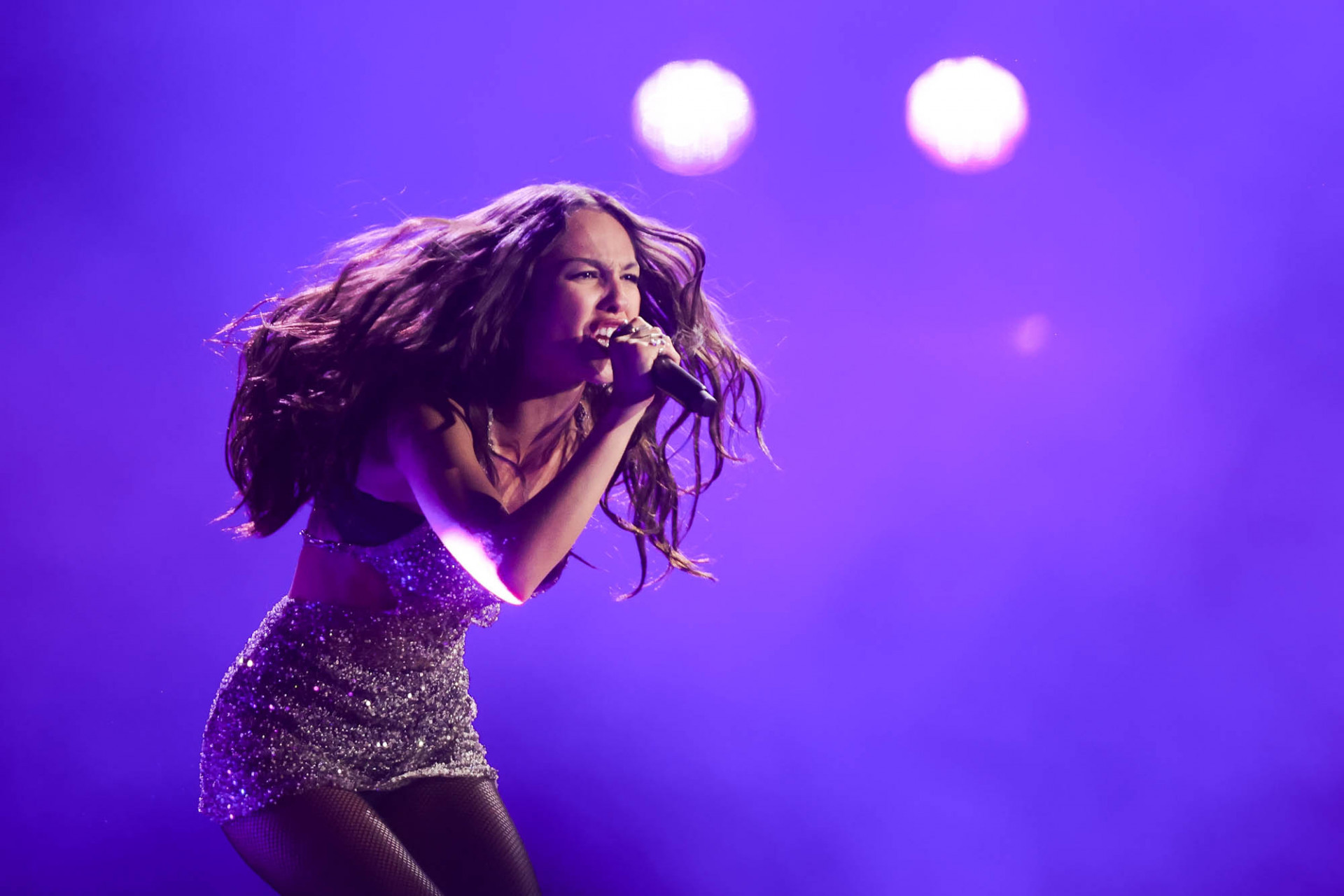 Olivia se diverte ao encerrar primeiro dia de Lollapalooza Brasil - Manuela Scarpa / Brazil News