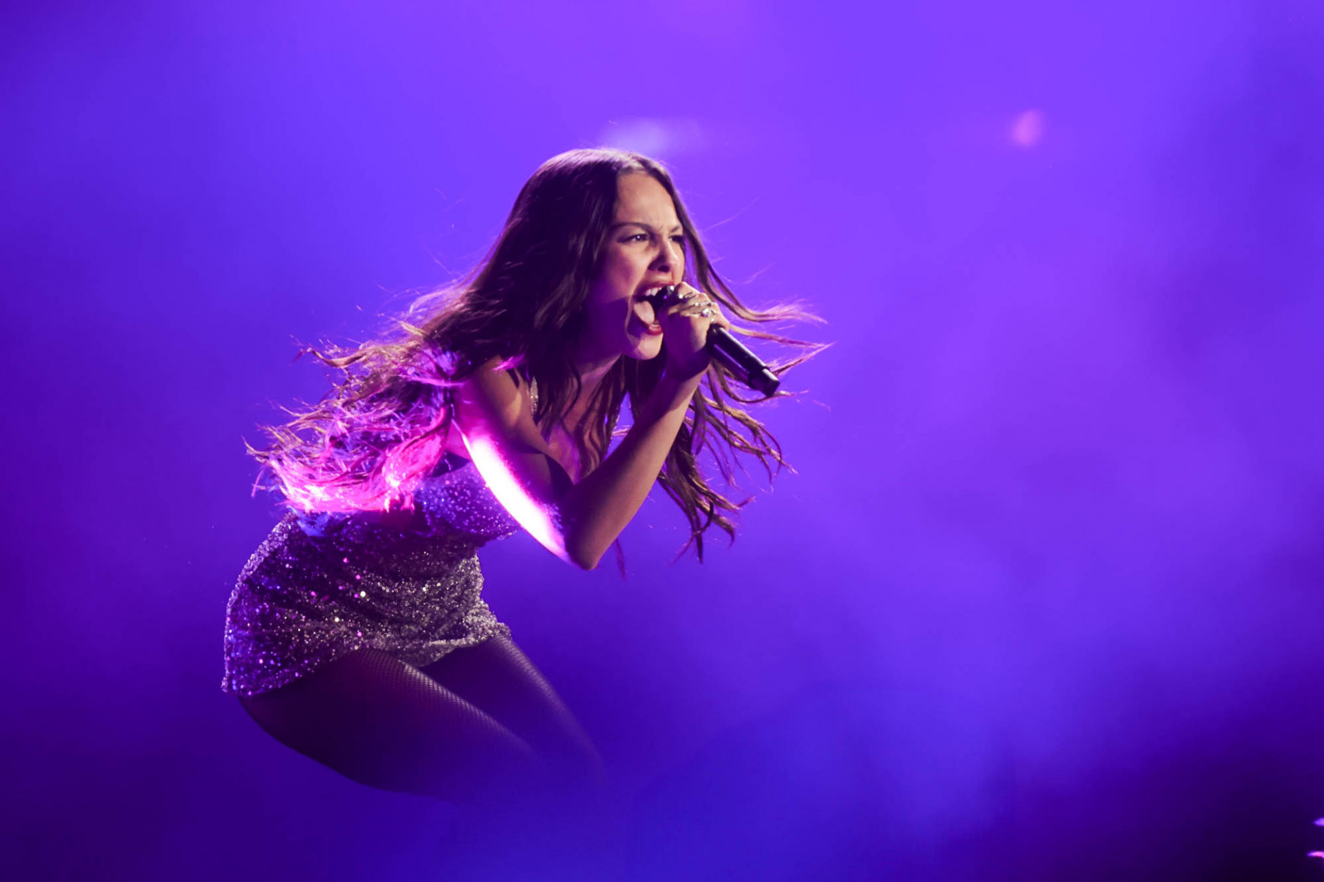 Olivia se diverte ao encerrar primeiro dia de Lollapalooza Brasil - Manuela Scarpa / Brazil News