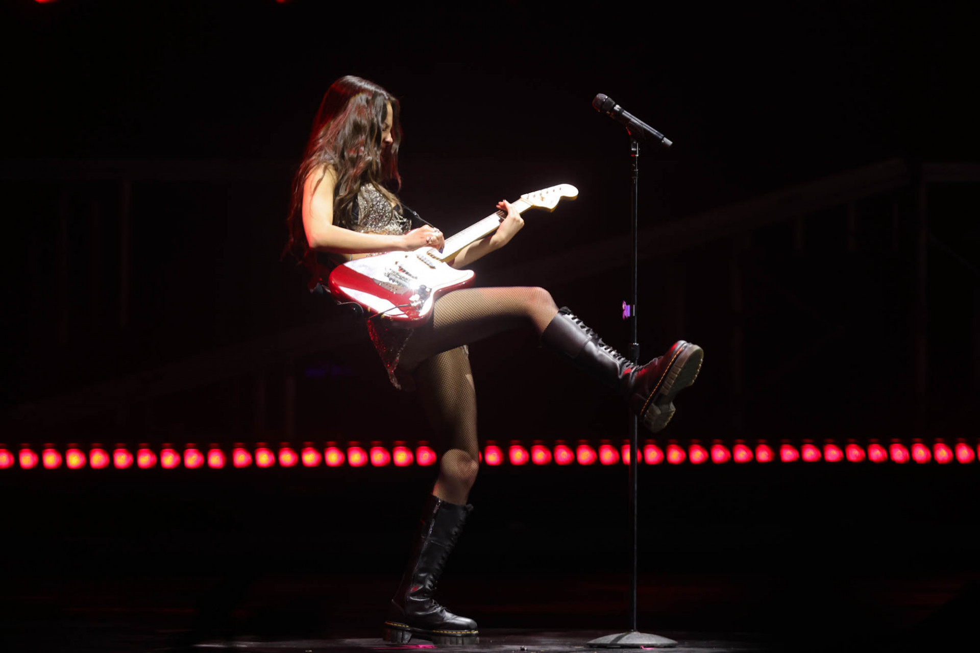 Olivia se diverte ao encerrar primeiro dia de Lollapalooza Brasil - Manuela Scarpa / Brazil News