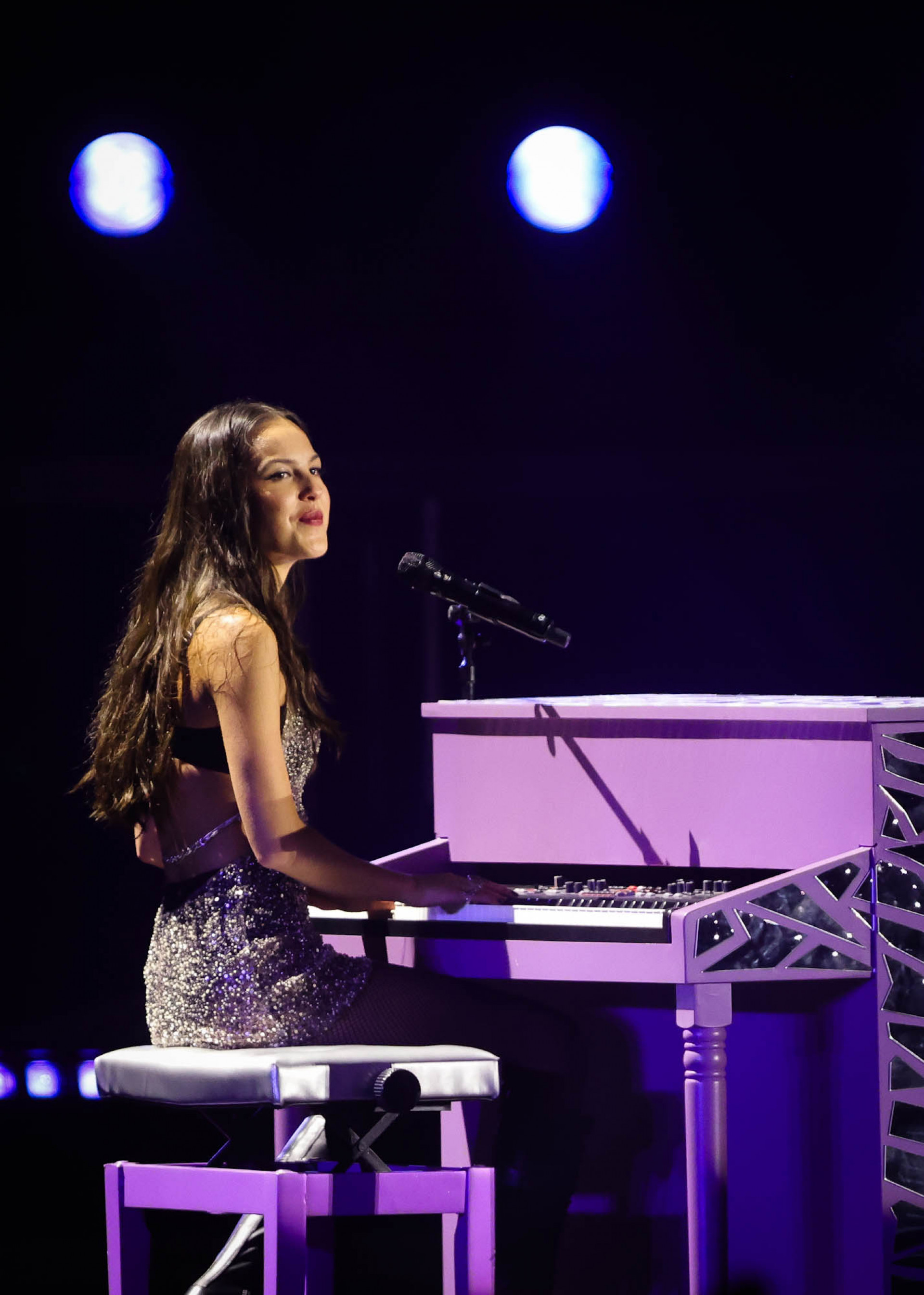 Olivia se diverte ao encerrar primeiro dia de Lollapalooza Brasil - Manuela Scarpa / Brazil News