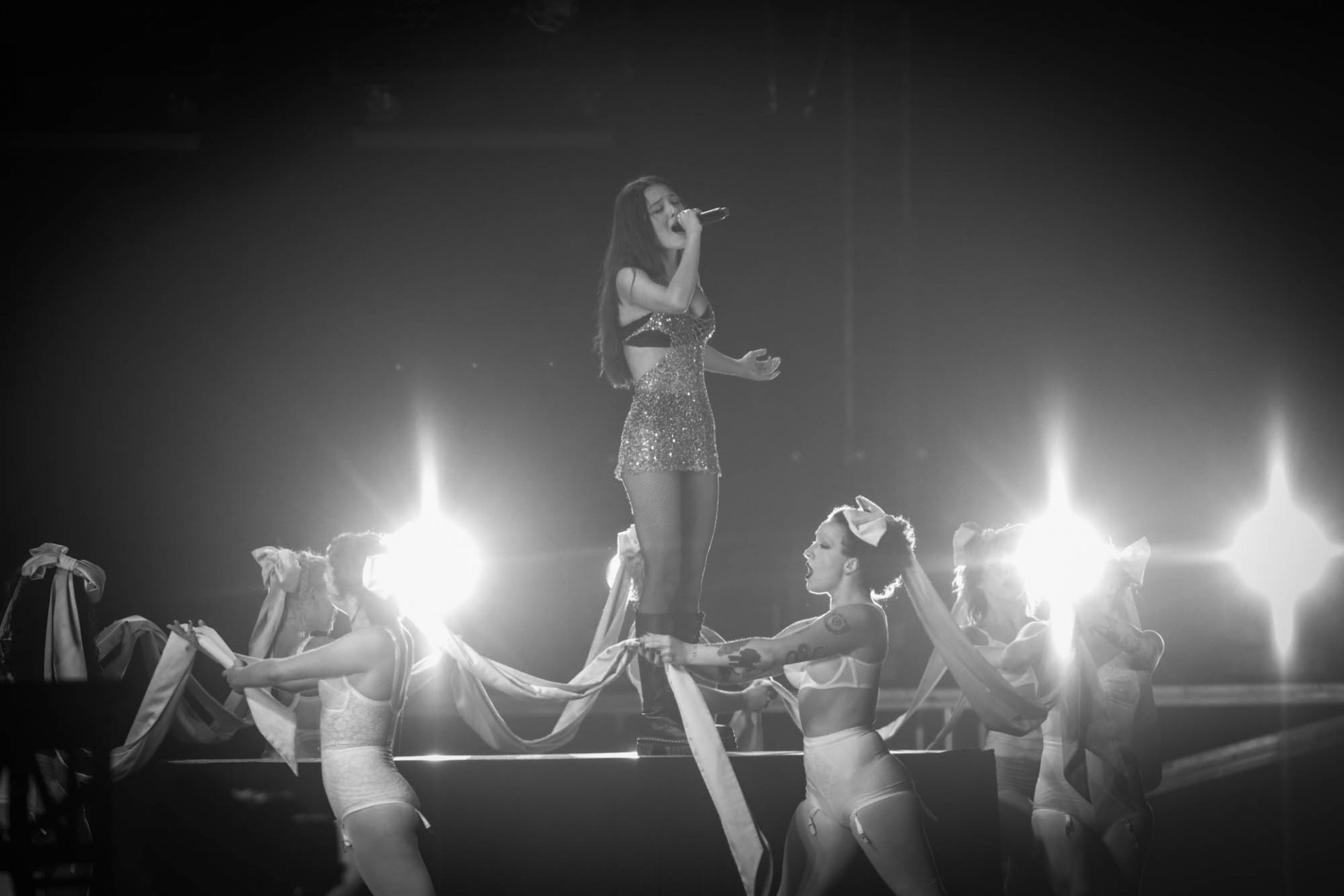 Olivia se diverte ao encerrar primeiro dia de Lollapalooza Brasil - Manuela Scarpa / Brazil News