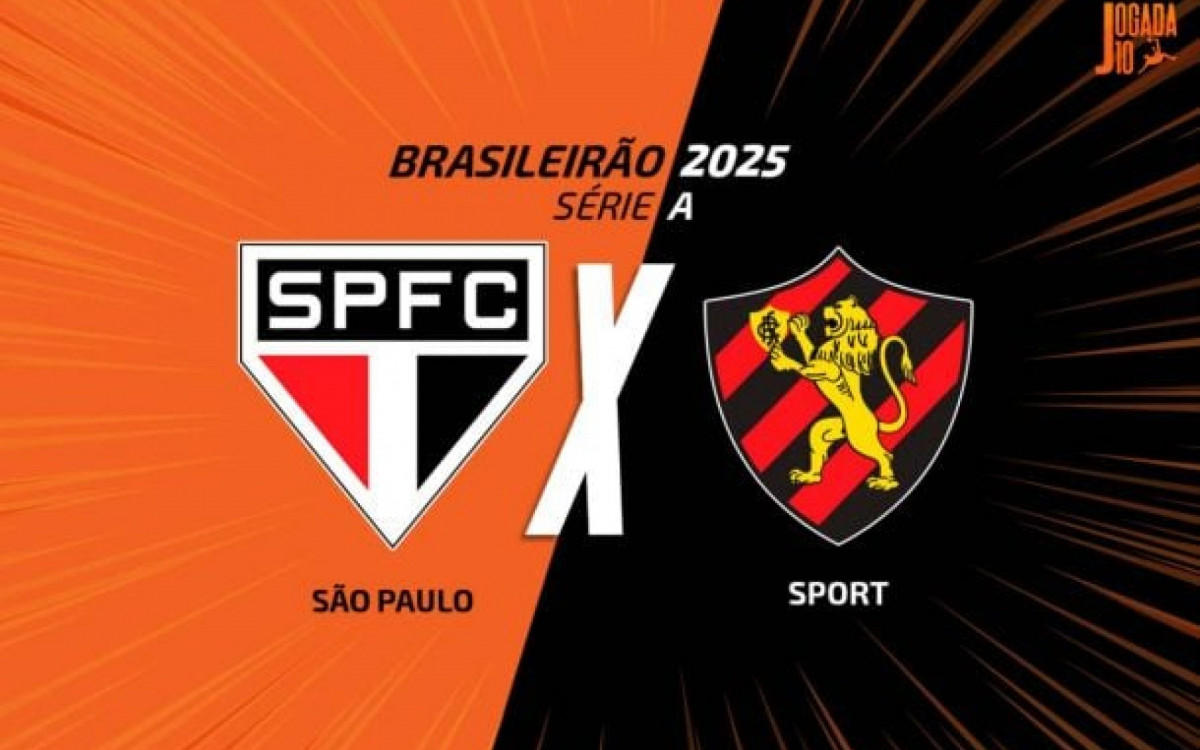 S&atilde;o Paulo x Sport, AO VIVO, com a Voz do Esporte, &agrave;s 17h