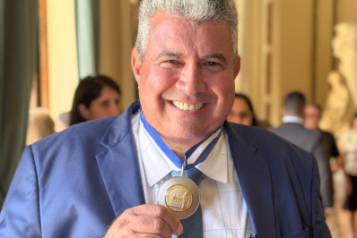 Prefeito de Ubá recebe Medalha Tiradentes na Alerj