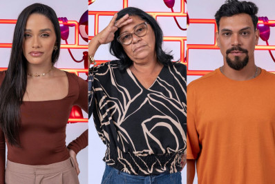 'BBB 25': Eva, Joselma e Vinícius estão no paredão