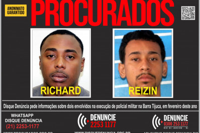 Polícia procura dois foragidos por morte de PM na Zona Oeste