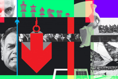 O capitão virou cabo eleitoral