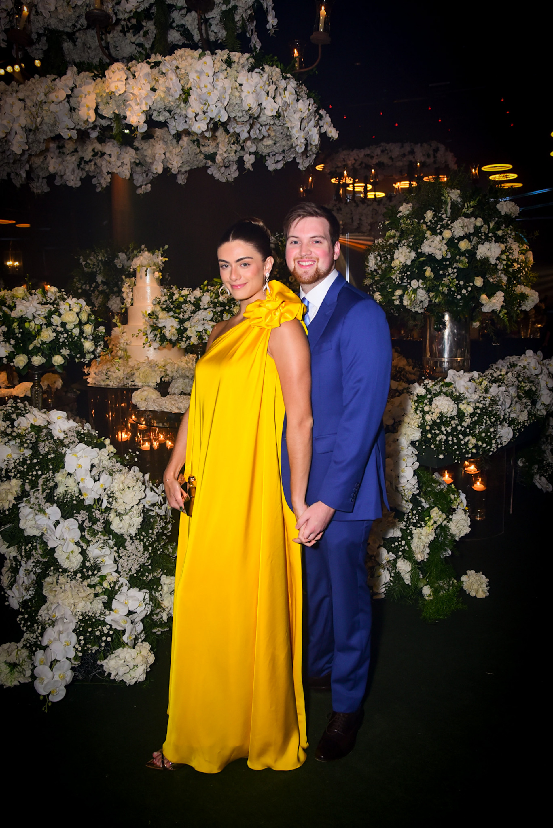  Luma e Ed chegam na festa de casamento de Maria Cavalcante e Cristiano  - Andy Santana e Patrícia Devoraes/Brazil News