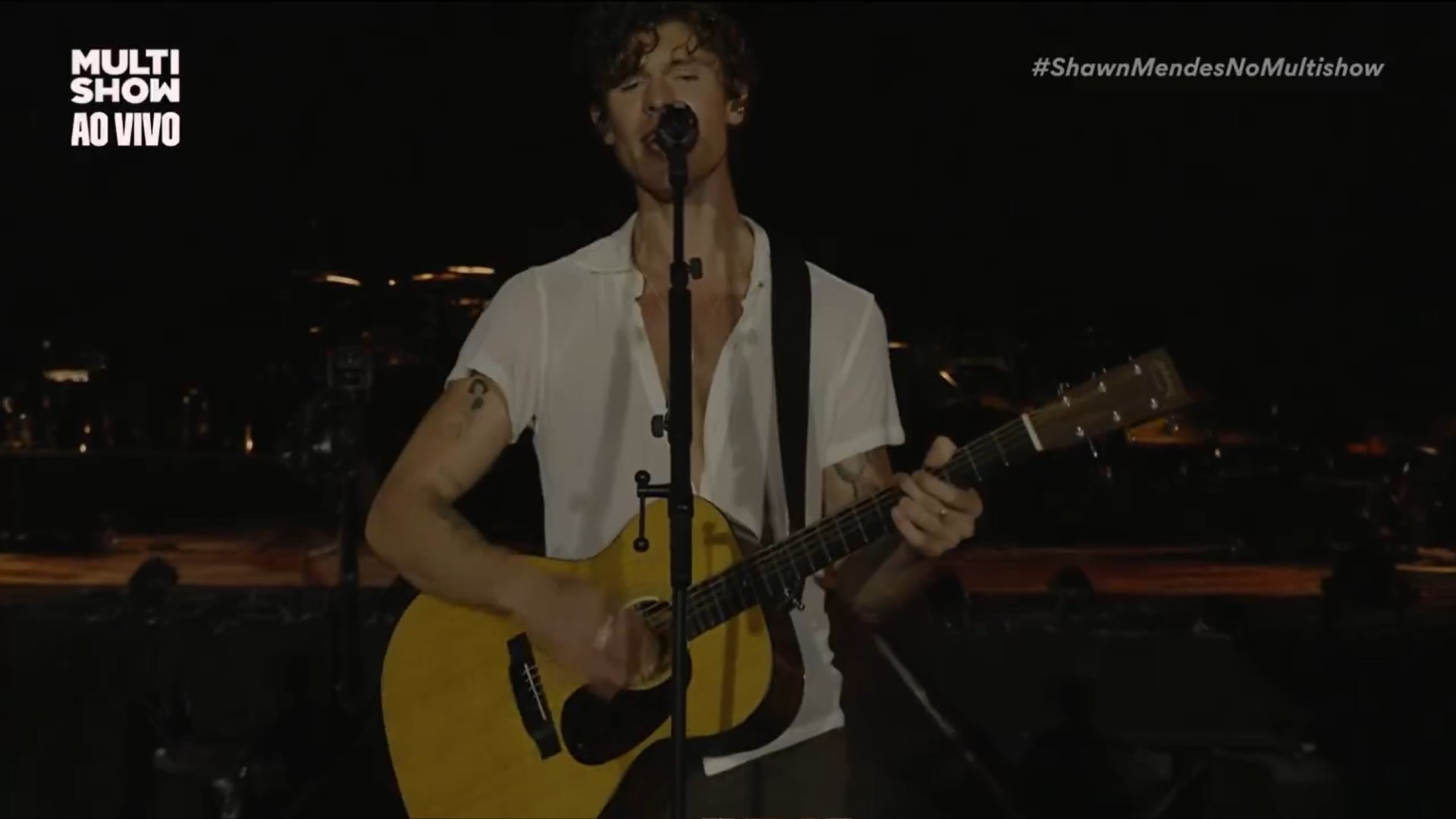 Shawn Mendes se declara para o Brasil no Lollapalooza - Reprodução / Multishow